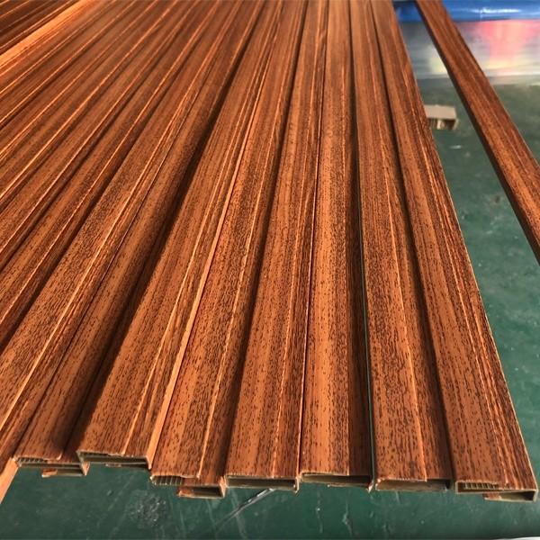 Durable External Corner Tile Trim Aluminum Wooden Grain Tile Accessories