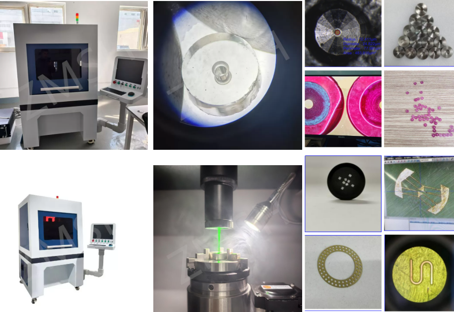 Pico-precision Laser Drilling Machine for Sapphire bearing processing