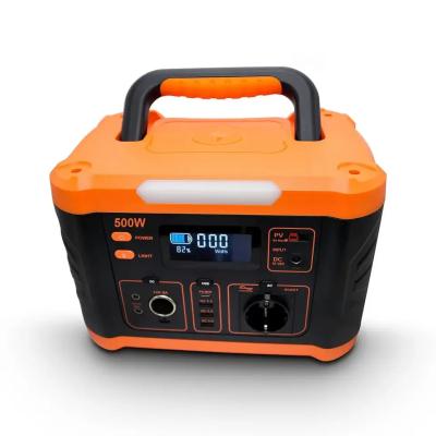 Rechargeable Portable Solar Power Station 220V AC Pure Sine Wave for Camping