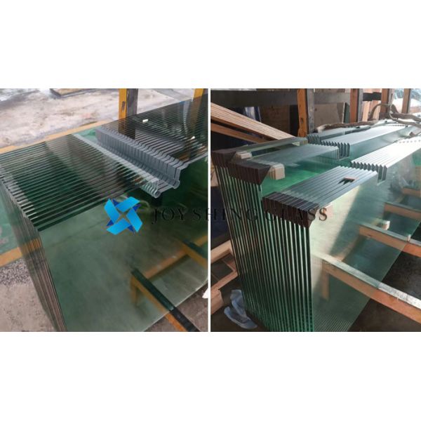 На заказ 10 мм прозрачные отвержденные стеклянные ограждения