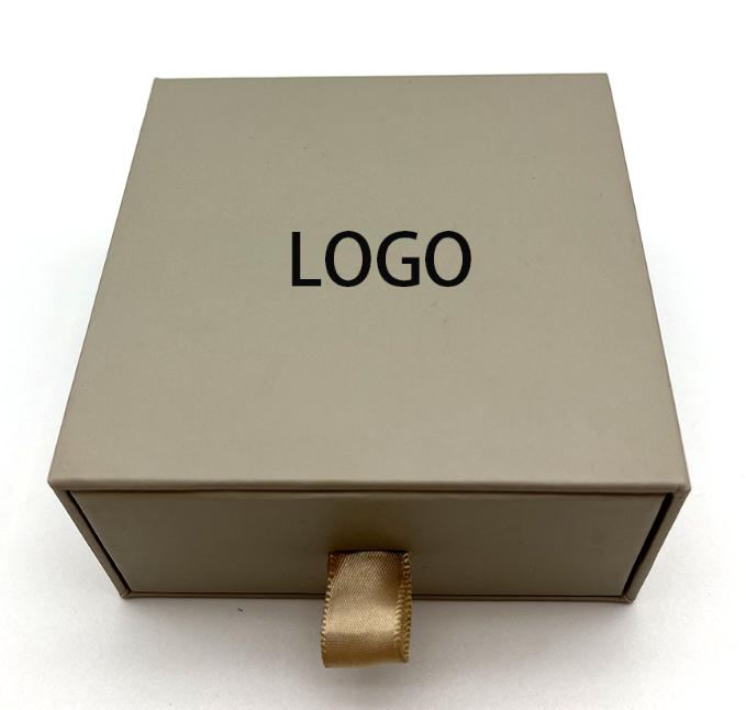 Custom Logo Jewelry Drawer Boxes for Rings Earrings Personalized Gift Packaging