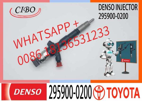 23670-30440 Piezo Injector Reconditioned 295900-0200 Commercial Vehicle Injector For 23670-30440 1KD-FTV Diesel Engine