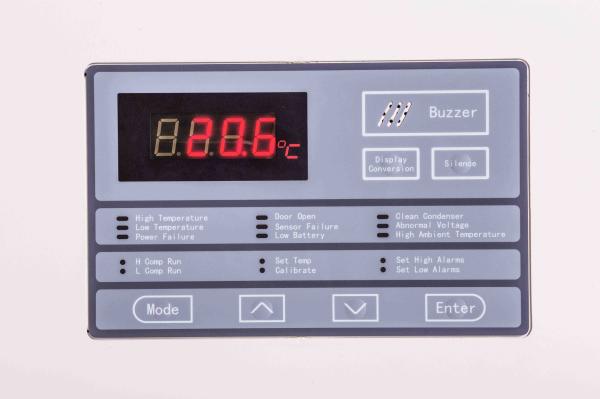 408 Liters Ultra Low Temp Freezer Color Sprayed Steel Lab Hospital Using