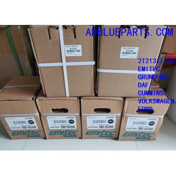 2T2131113B OEM EMITEC / GRUNDFOS 24V SCR AdBlue DEF Pump Adblue Pump Bomba Arla Supply Module 2T2131113B Urea pump for DAF/CUMMINS/VOLKSWAGEN/FORD