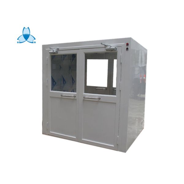 Big Area Dynamic Pass Box , Clean Room Pass Through Window With Double Leaf