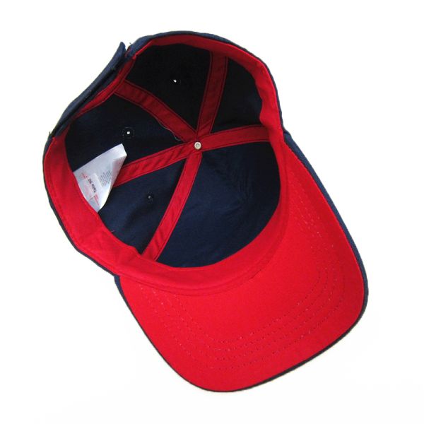 5 Panel Embroidery Logo Baseball Cap Unisex Cotton Polyester Material