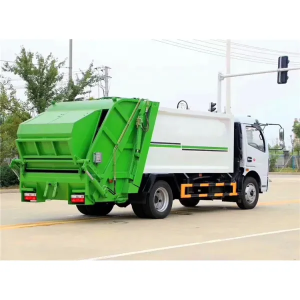 Dongfeng 10cbm Duolika Rear-Mounted Compression Garbage Truck