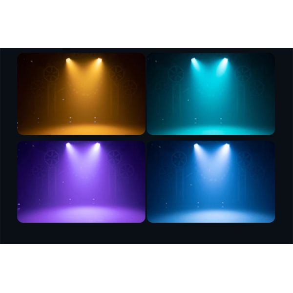 7×40W RGBW zoom waterproof light professional stage light Zoom Outdoor par Light