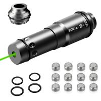 Cartucho de treinamento 357 SIG Caliber Bright Green do laser do revólver