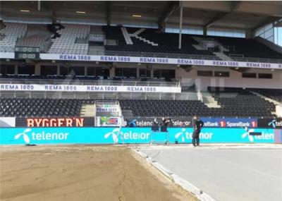 P8mm Football Stadium Advertising Boards , 8000cd Perimeter LED Screen