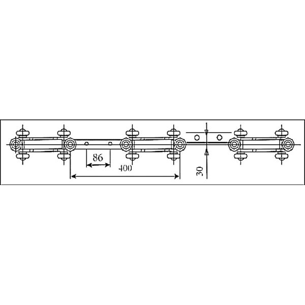 Silver Conveyor Belt Conveyor Spare Parts suitable for industrial conveyor systems requiring consistent part replacement
