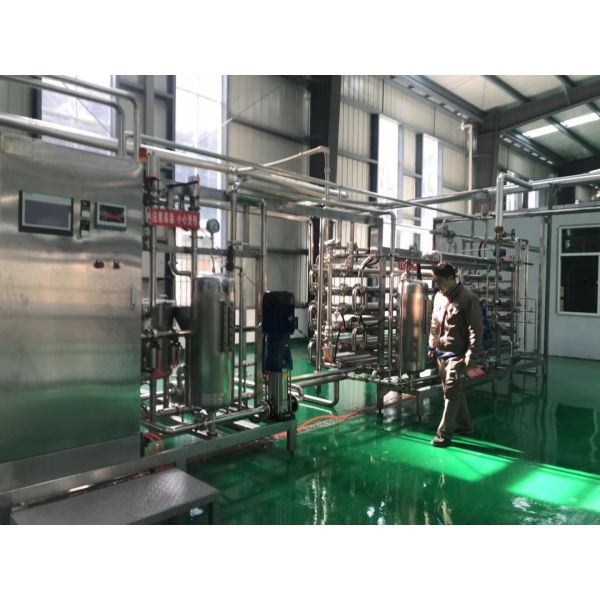 Sterilizer Pasteurization Fruit Processing Line Easy Clean High Efficiency