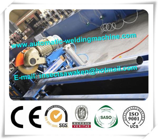 Manual Uncoiler Steel Silo Forming Machine , Steel Octagonal Tube Roll Forming Line