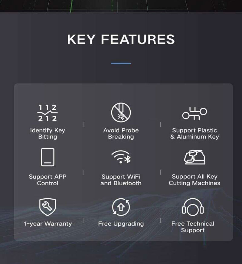 Xhorse Dolphin XP005 Ключевой резач и Xhorse Key Reader XDKR00GL