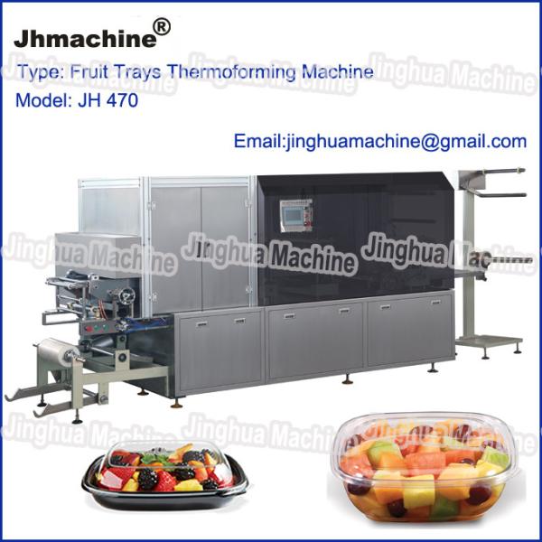 Plastic Trays/food box theromoforming machine/with lower power consumer and smart control