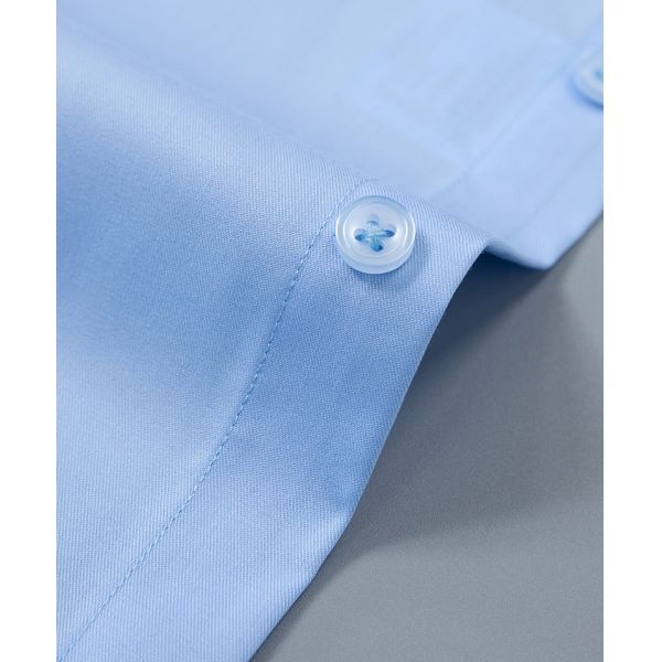Breathable Material Advantage Latest Design 100% Cotton Long Sleeve Formal Dress Shirt