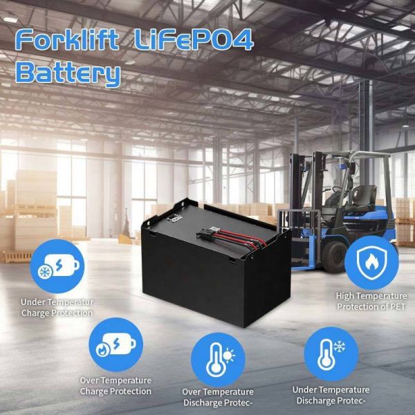 Electric Forklift LiFePO4 Battery - 48V 200Ah/500Ah/600Ah/700Ah For Forklift & Pallet Truck