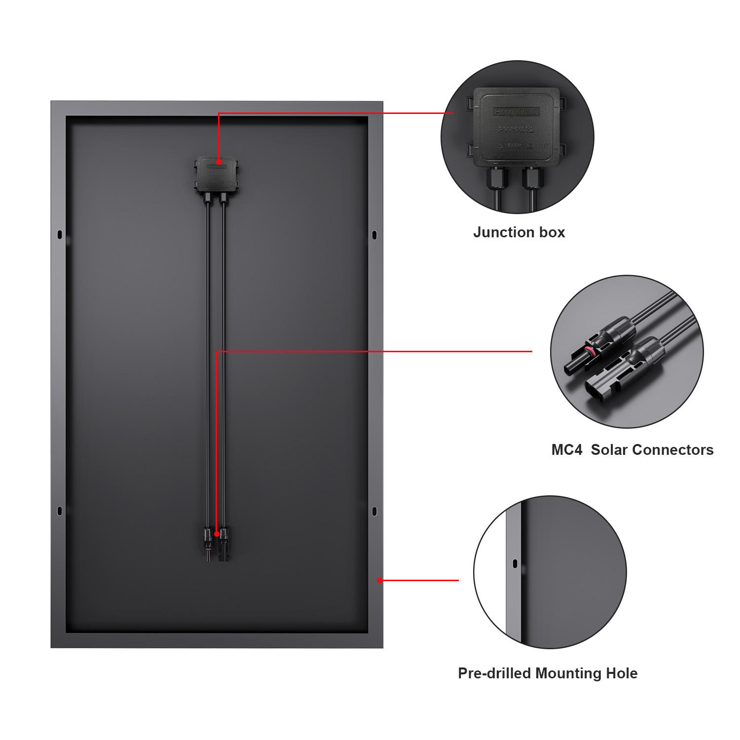 Longi HPBC usine vente à chaud de haute efficacité panneaux solaires entièrement noirs panneau solaire monocristallin tout noir panneaux de meilleure qualité pour balcon