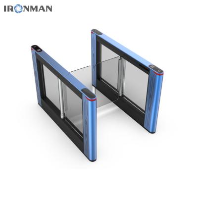 Aluminum Alloy SPCC Material Swing Barrier Gate Turnstile  Automatic Swing Gate