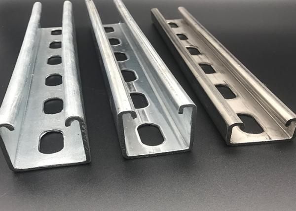 Q235 GI Pre Galvanized Slotted Channel 41x41 Stainless Steel 316
