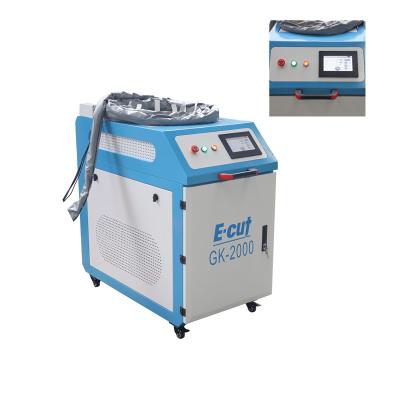 Aluminium optique tenu dans la main manuel de la machine 2000w de soudure laser de fibre