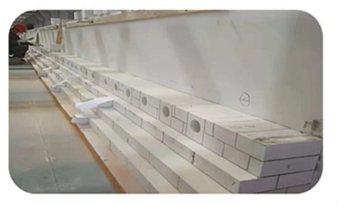 Промышленный керамический волокно одеяло сопротивление максимум 1400 °C