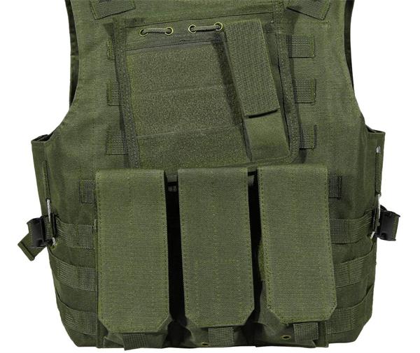 Police Camouflage Tactical Vest with different size's Magazine bag