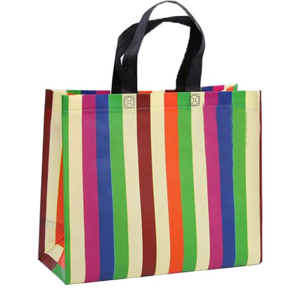 Sacos de compras amigáveis reciclados não tecidos da terra do polipropileno sacos reusáveis