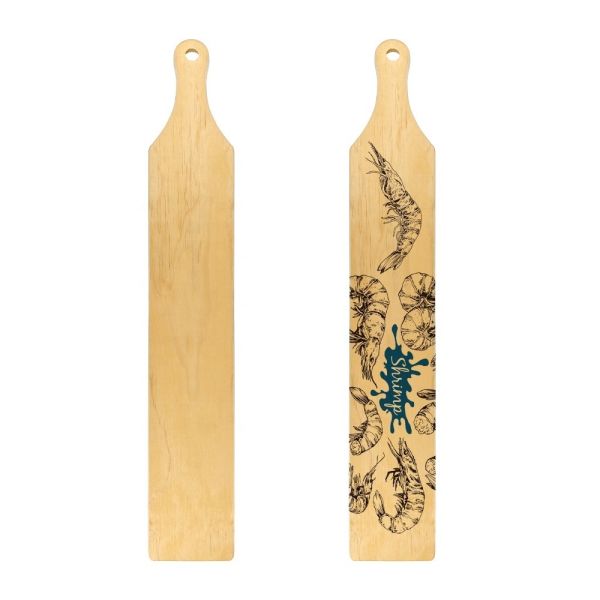 Custom Wooden Narrow Rectangle Long Serving Tray Bread Sushi Food Blank Sublimation Cheese Board