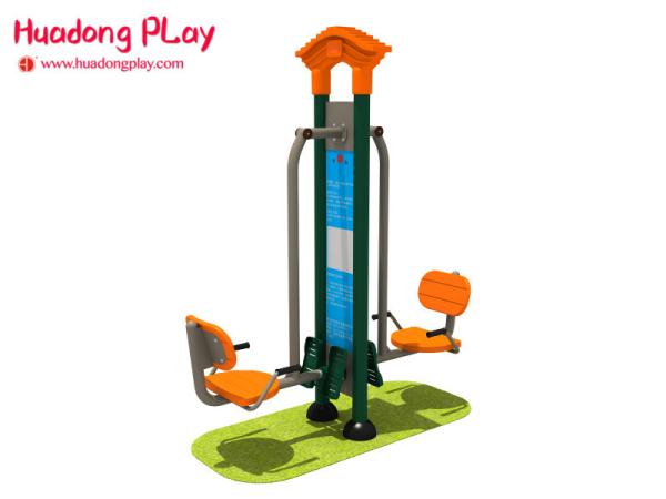Playground Body Motor Outdoor Fitness Equipment , Popular Fitness Equipment  Two Directional
