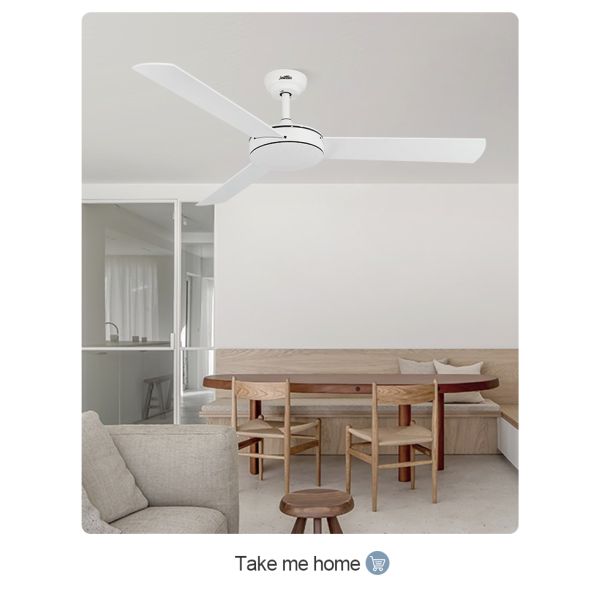 large airflow ceiling fan DCF-W986 MDF Blade 35W Noiseless Ceiling Fan With 5 Speeds Remote Control