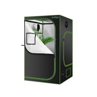 80x80x160cm, 600D Mylar Grow Tent Kit complet, 320W panneau pliable, grande couverture, fermeture à glissière lisse, avec outils