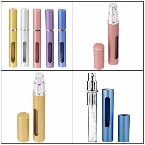 Алюминиевое разнообразие флакона духов ручки красит компакт и легковес