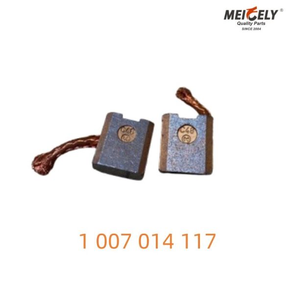 1 007 014 117 Carbon Brush Set Superior Conductivity Long-Lasting