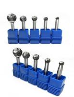 Bure à bille en carbure de tungstène de type D à tiges de 6 mm pour la métallurgie