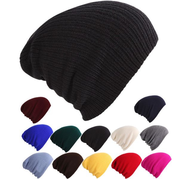 Beanie дела простых шляп людей Beanies и крышек зимы Unisex связанный теплый случайный