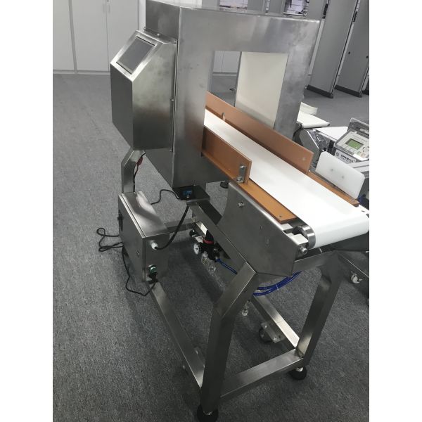 Sistema da correia transportadora da MODA PASSAGEIRA com equipamento do detector de metais para o alimento e o cosmético