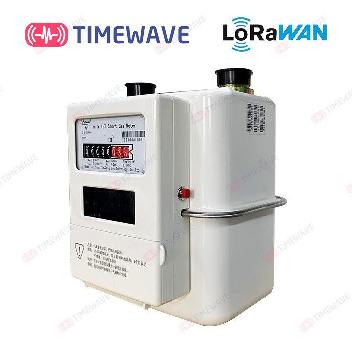 Экран Wifi беспроводной IoT LCD умного газового счетчика LoRaWAN построенный в антенне ISO/IEC 9001