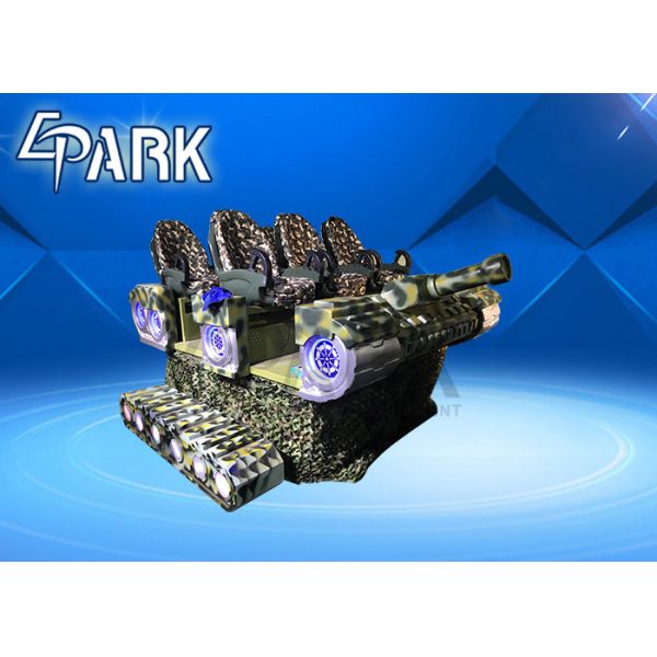 Electric / Hydraulic 9d Virtual Reality Simulator / Vr Tank Cinema  Games