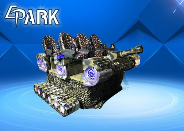 Electric / Hydraulic 9d Virtual Reality Simulator / Vr Tank Cinema Shooting Games