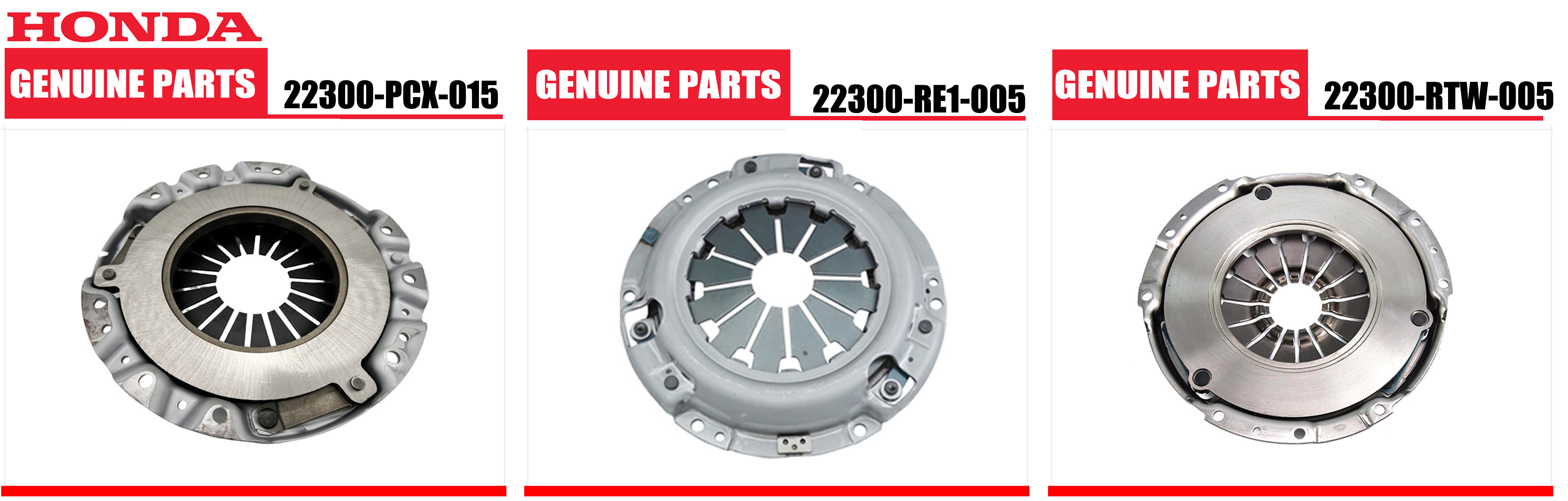 FCC Genuine Auto MT Clutch Disk Comp., Давление для Honda CR-V, 22300-P3F-005