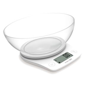 OEM Customized Kitchen Scale with Bowl for Baking Cooking 5kg/11lb LCD Display Size 58x27mm Plastic Multiple Units