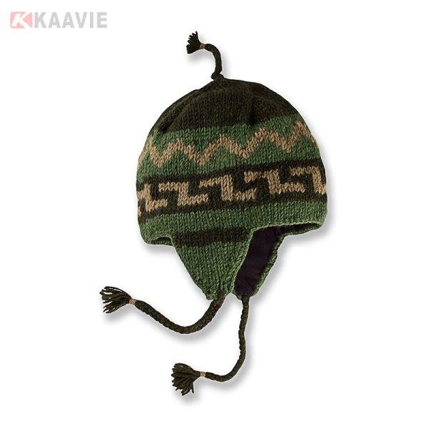 Warm Stretch Knit Beanie Hats Unisex Embroidery Logo OEM Service