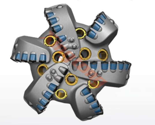8 3/4in 222mm PDC Rock Bit for High Speed Drilling in Soft Geological Formations