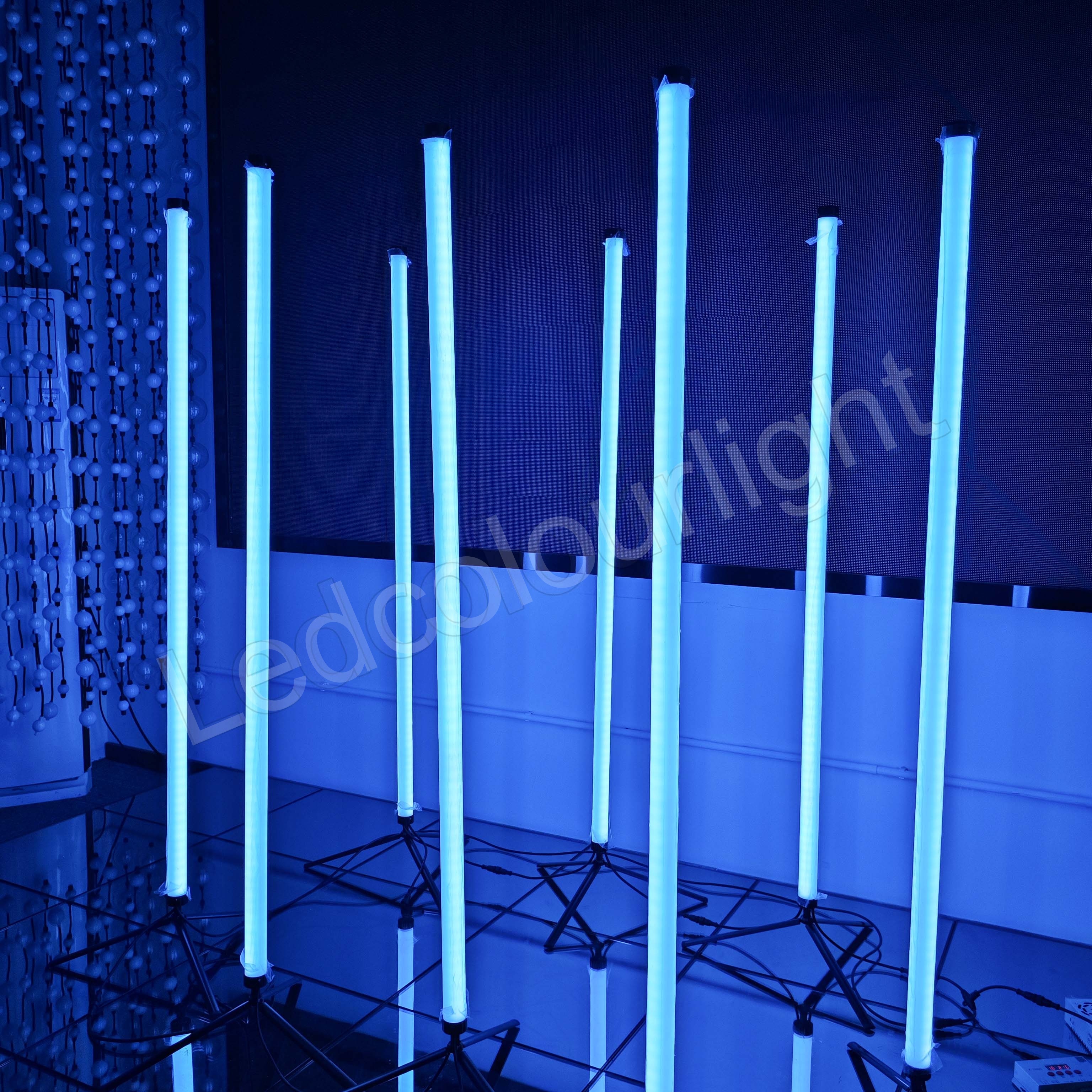 1.5m 40mm RGB LED 3D Pixel Tube Light with Tripod Stand