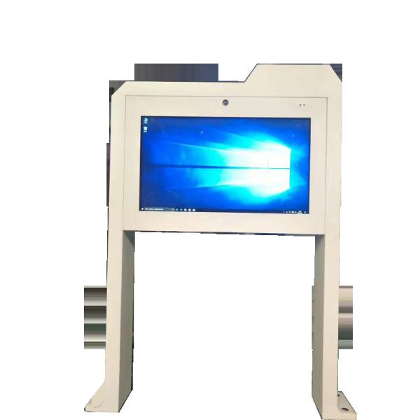 43 inch AC100-240V Floor Standing Digital Signage , Outdoor Vertical LCD Screen 50/60 HZ