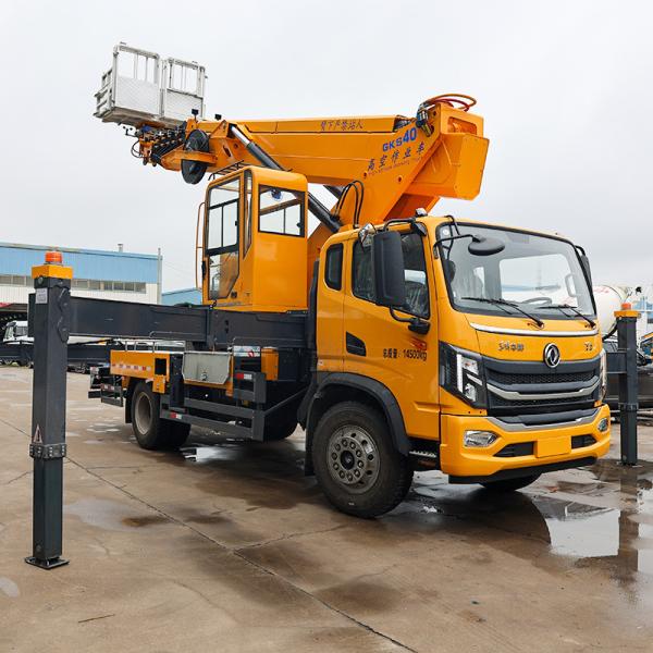 40m Bucket Truck Aerial Working Platform Truck Mounted High-altitude Operation Truck