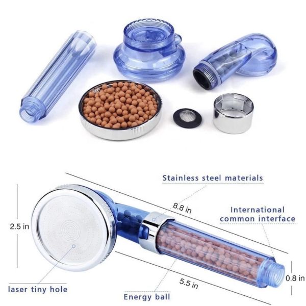 High Pressure Water Saving Shower Head for Home Modern Design Bathroom Accessory