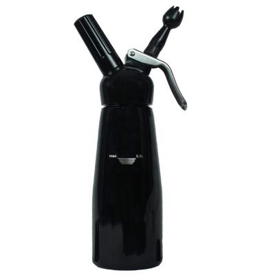 Dispensador de creme para as mãos de alumínio 250ml peças dispensador de chantilly personalizado 250ml