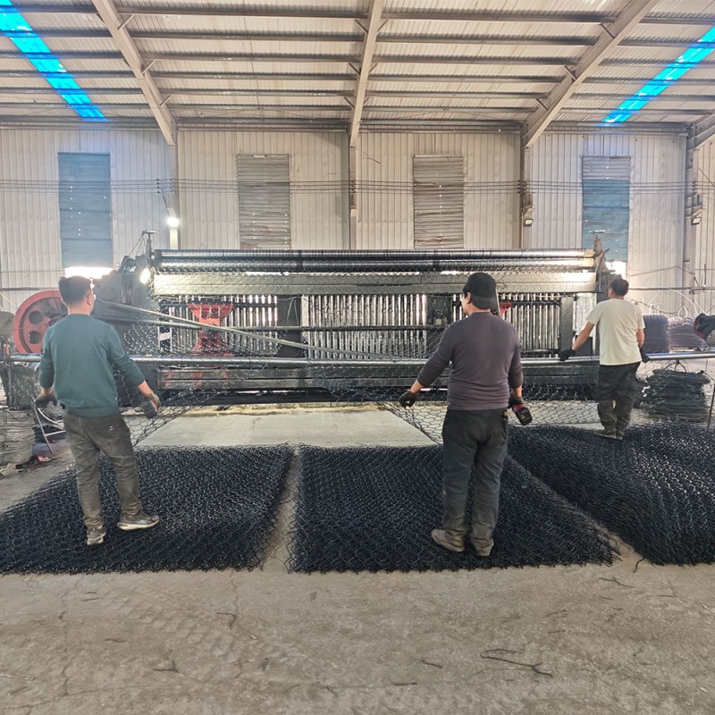 Hot Dipped Galvanized Hexagonal Gabion Basket for River Erosion Control